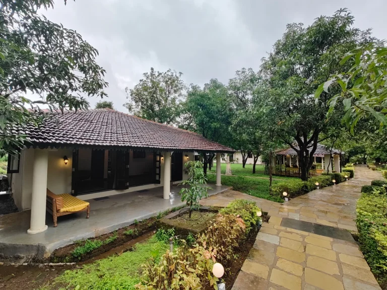 Mango Huts by the River (2 Bedroom Cottage) – Raigad -Khopoli